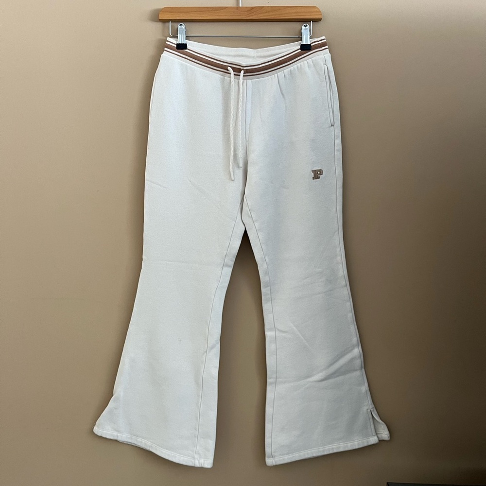 Victoria’s Secret PINK Fleece Split-Hem Flare Sweatpants